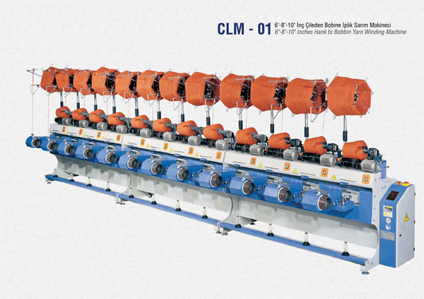 Hank to Bobbin Yarn Winding Machine in india punjab ludhiana